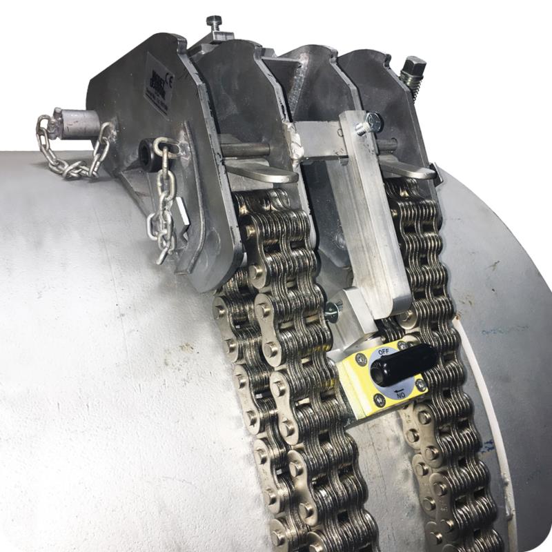 Mathey dearman pipe top clamp